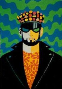 Chuck Arnett painting