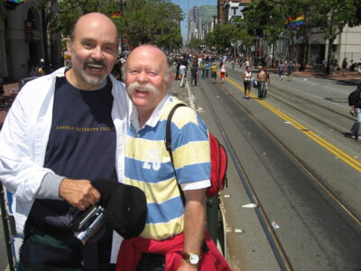 SF Pride Parade - Jack Fritscher & Mark Hemry