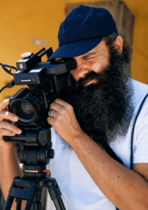 Jack Fritscher with video camera