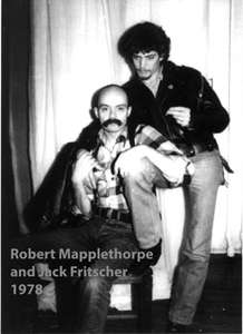 Robert Mapplethorpe and Jack Fritscher 1978