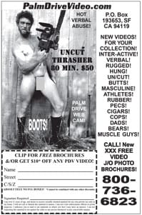 Palm Drive Video photo display ad Palm Drive Video photo display ad